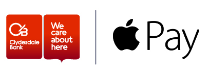 Clydesdale Bank Apple Pay logo